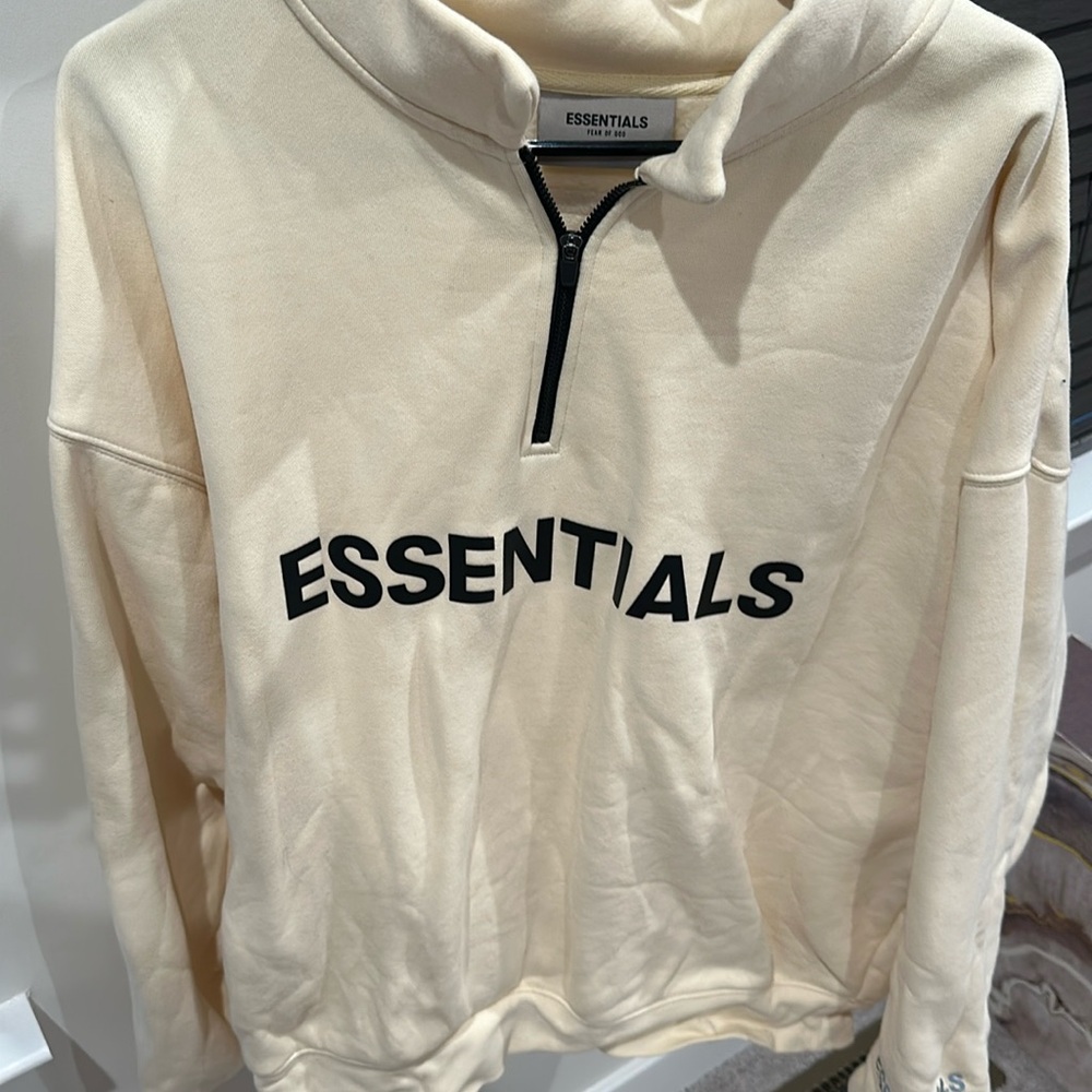 Essentials Cream Hoodie